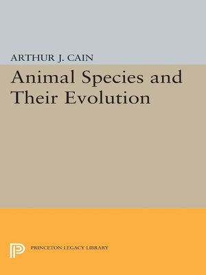 cover image of Animal Species and Their Evolution